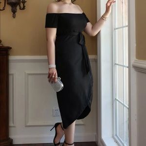 4x black SHEIN dress